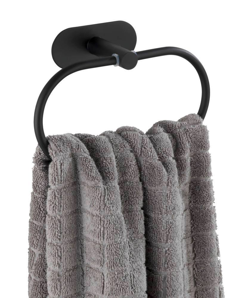 24292100_orea-black-handtuchring5 OREA Black Matt Turbo-Loc® Handtuchring aus Edelstahl