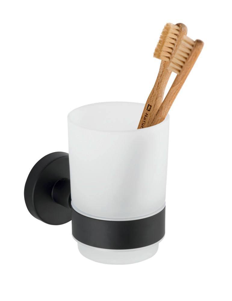 24234100_uno-bosio-black-zahnputzbecher3 BOSIO Black matt Zahnputzbecher