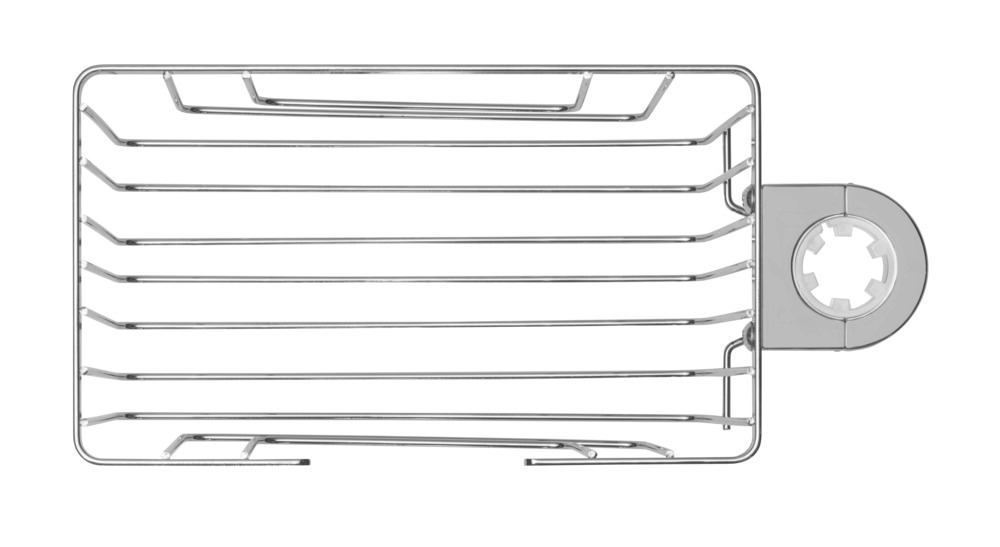 VALOGNES chrom Duschstangencaddy