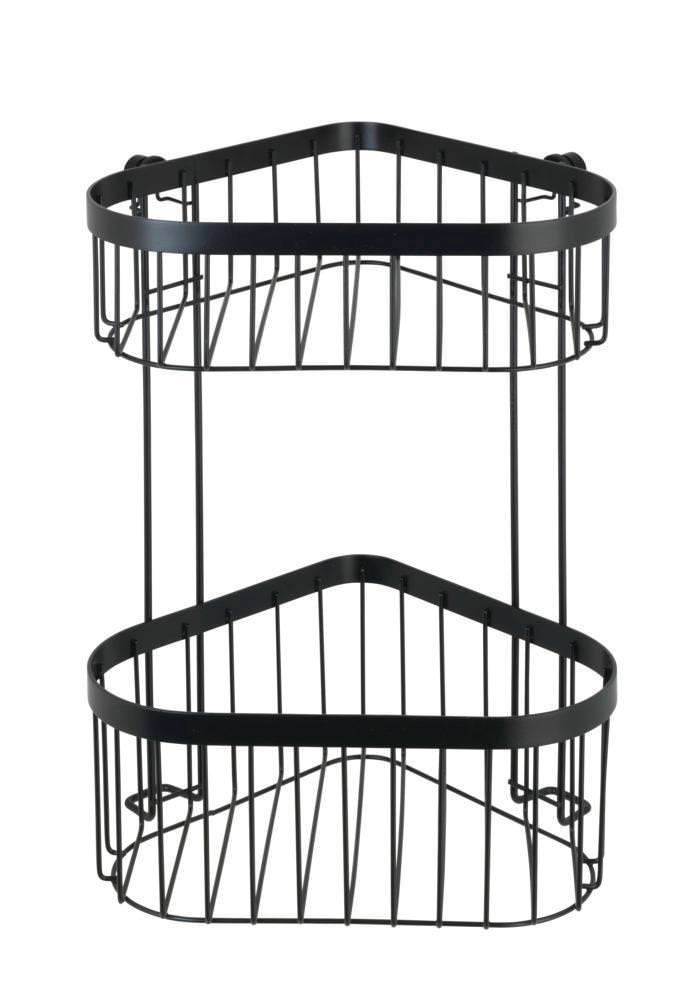 CLASSIC Plus Black Vacuum-Loc® Eckregal