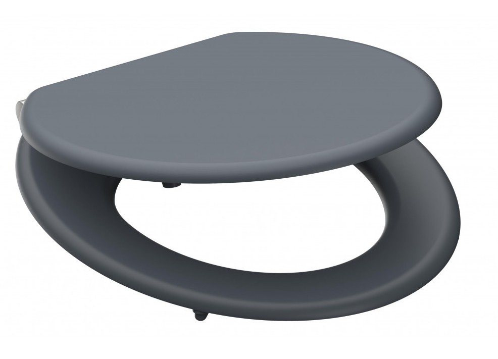SPIRIT GREY WC-Sitz mit Absenkautomatik