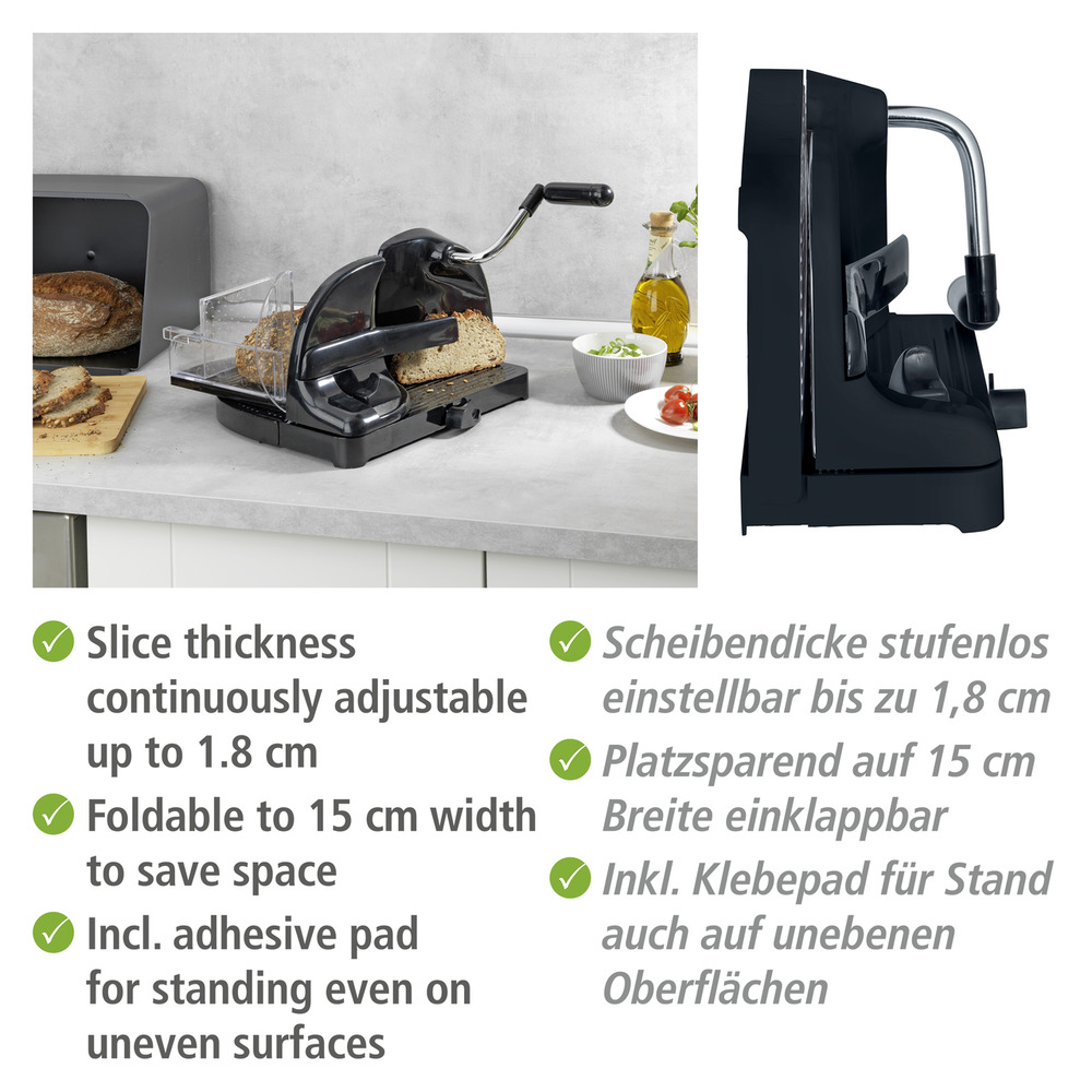 SCHWARZ manuelle Brotschneidemaschine