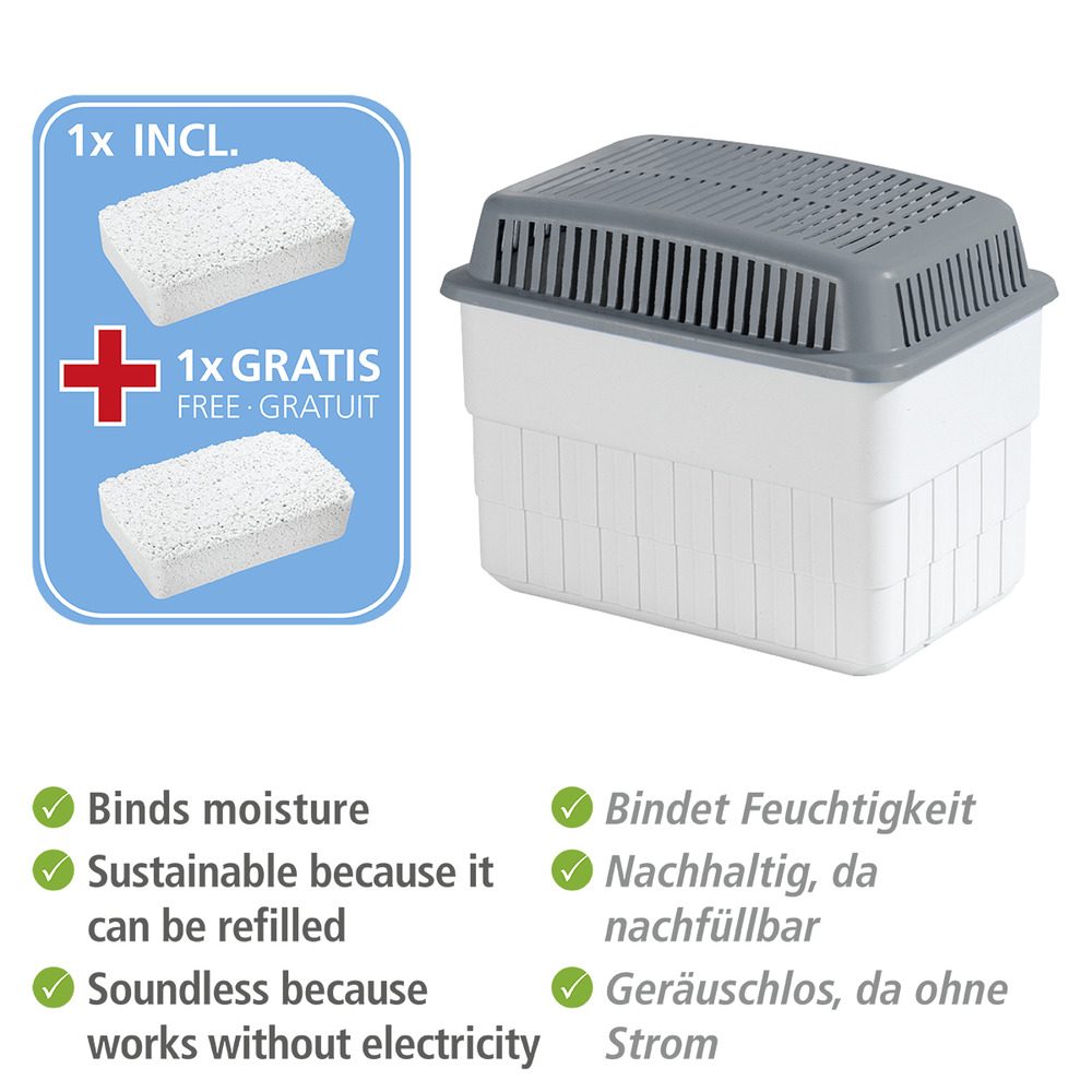 1 kg Feuchtigkeitskiller + 2x 1000 g Nachfüller