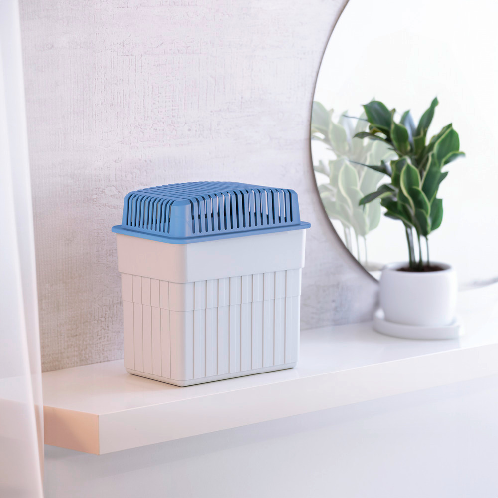 Feuchtigkeitskiller blau 2 kg für Räume bis 50 m²