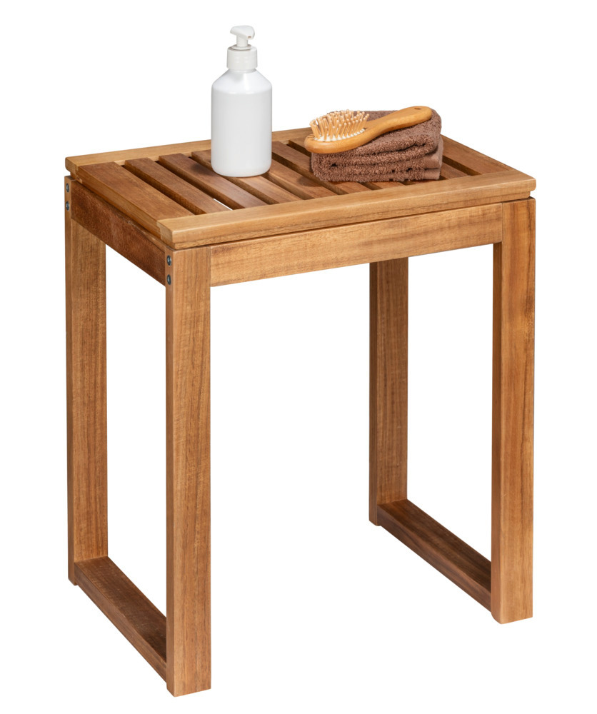 FONDI Badhocker aus Akazienholz