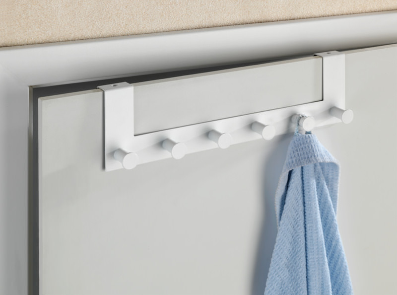 CELANO weiss Türgarderobe für Falzstärken bis 2 cm