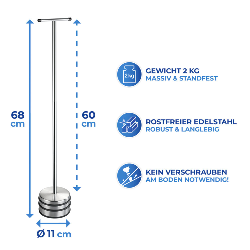 BIG BOY Türstopper aus Edelstahl