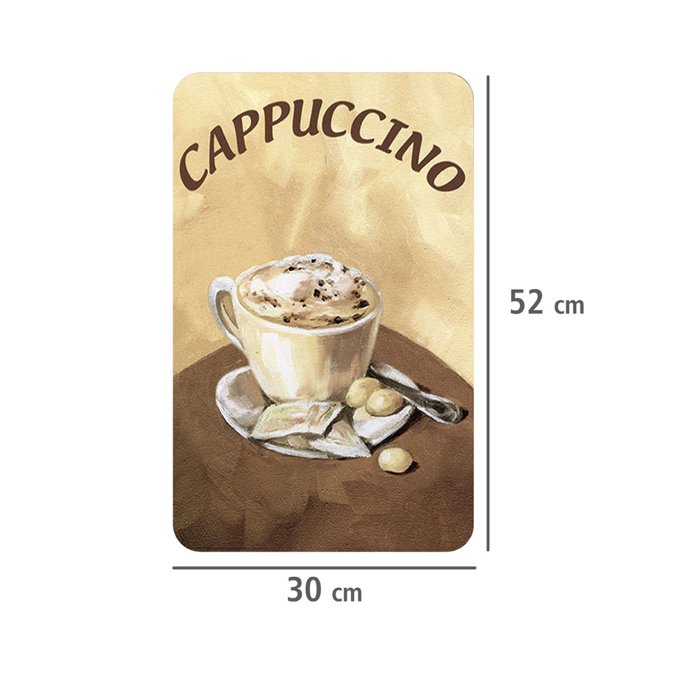 KAFFEE 2er-Set Herdabdeckplatten aus Glas