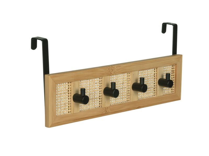 25614100_tuergarderobe-allegre ALLEGRE Türgarderobe aus Bambus und Rattan