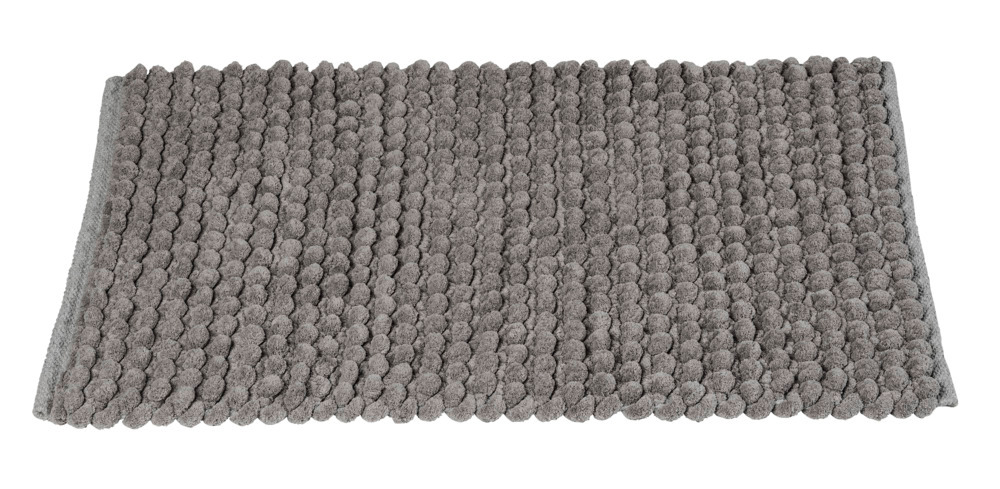 SOLIVO grau Badteppich 2200 g/m², 50x80 cm