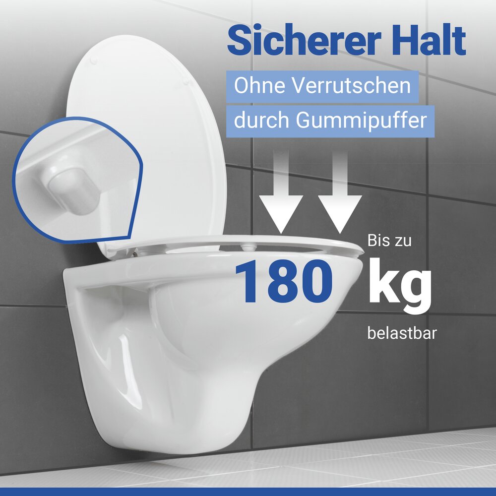 VIGONE WC-Sitz belastbar bis 180 kg