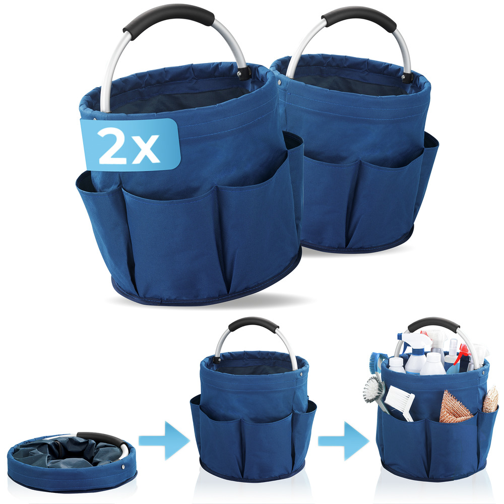 CADDY blau Universal-Aufbewahrungkorb, 2er-Set CADDY blau Universal-Aufbewahrungkorb, 2er-Set