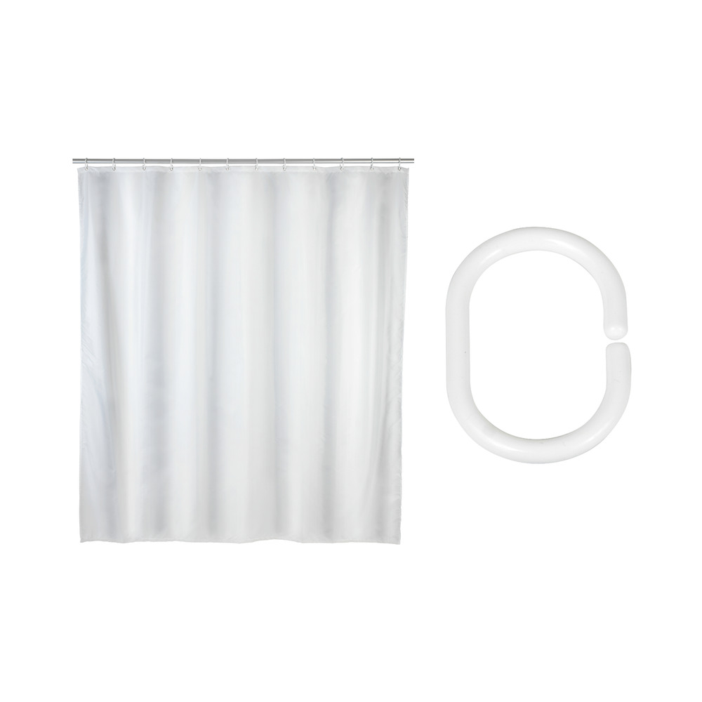 Duschvorhang Mod. NES, inkl. Duschvorhangringe