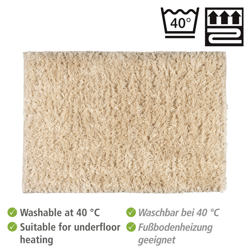 25268100_badteppich-lanas-ecru3 LANAS ecru Badematte, 60x90 cm, aus PET-Flaschen