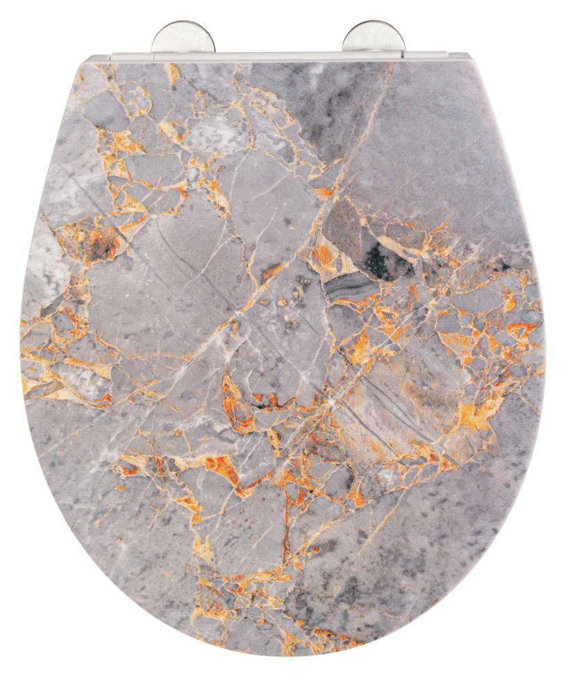 25179100_wc-sitz-marble-grey MARBLE grey Premium WC-Sitz mit Relief, Duroplast