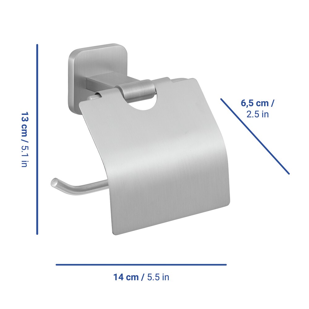 PORTO matt Turbo-Loc® Rollenhalter mit Deckel