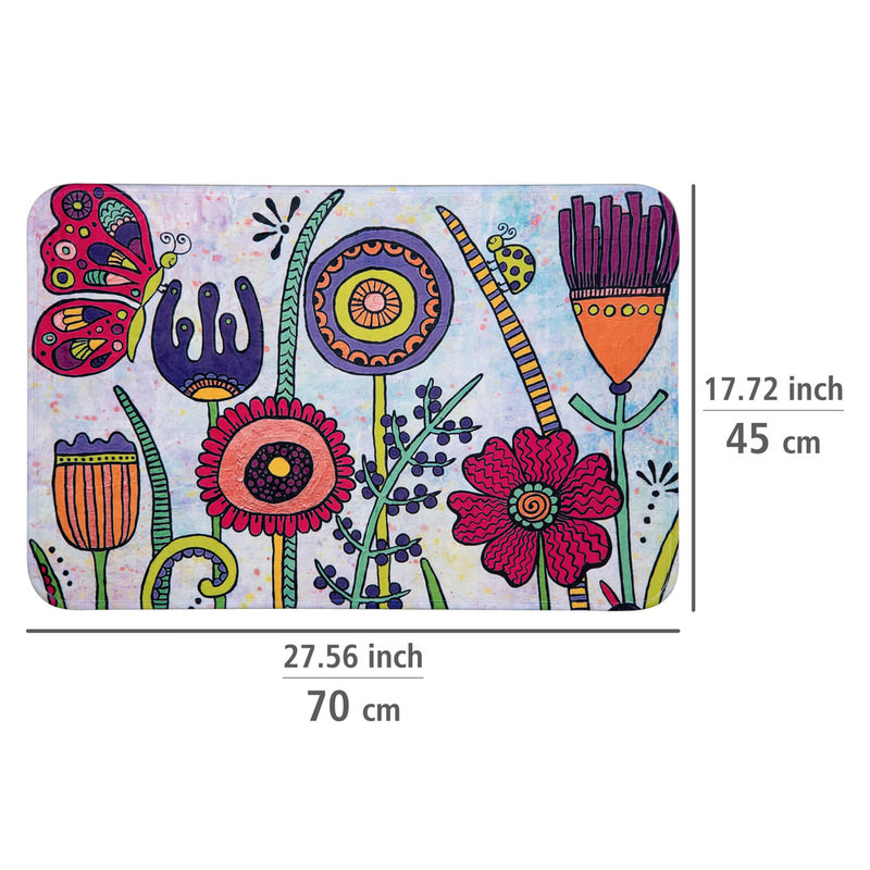 Rollin'Art FULL BLOOM Badematte, 45x75 cm