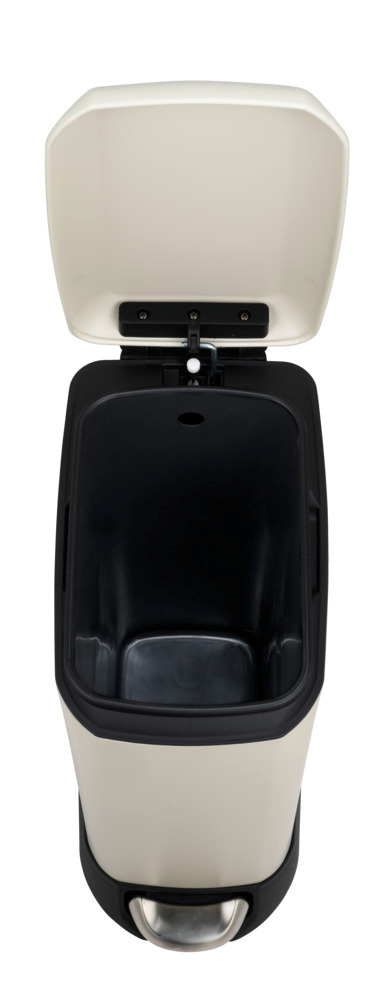 DESIGN creme Treteimer, 12 l, Easy Close