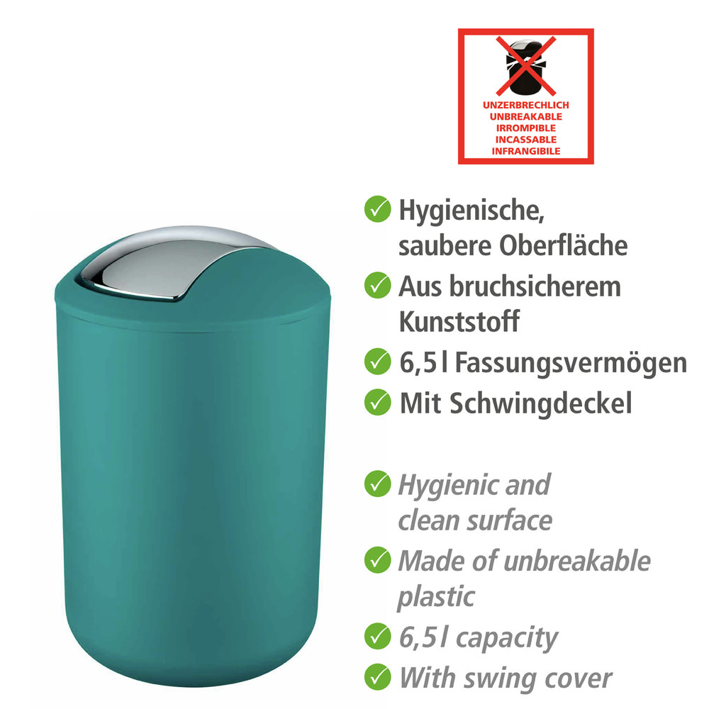 71173800-badzubehoer-set-braisl-petrol9b BRASIL petrol Badzubehör-Set, 4-teilig