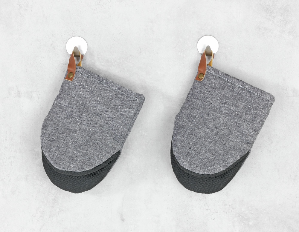 ADA Mini grau Topfhandschuhe Mod. Ada Mini Grau