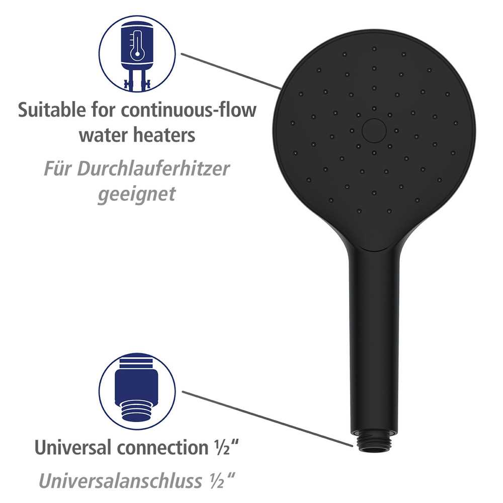 24928100_duschkopf-automatik-cleaning-schwarz4 AUTOMATIC Cleaning schwarz Duschkopf Ø12 cm