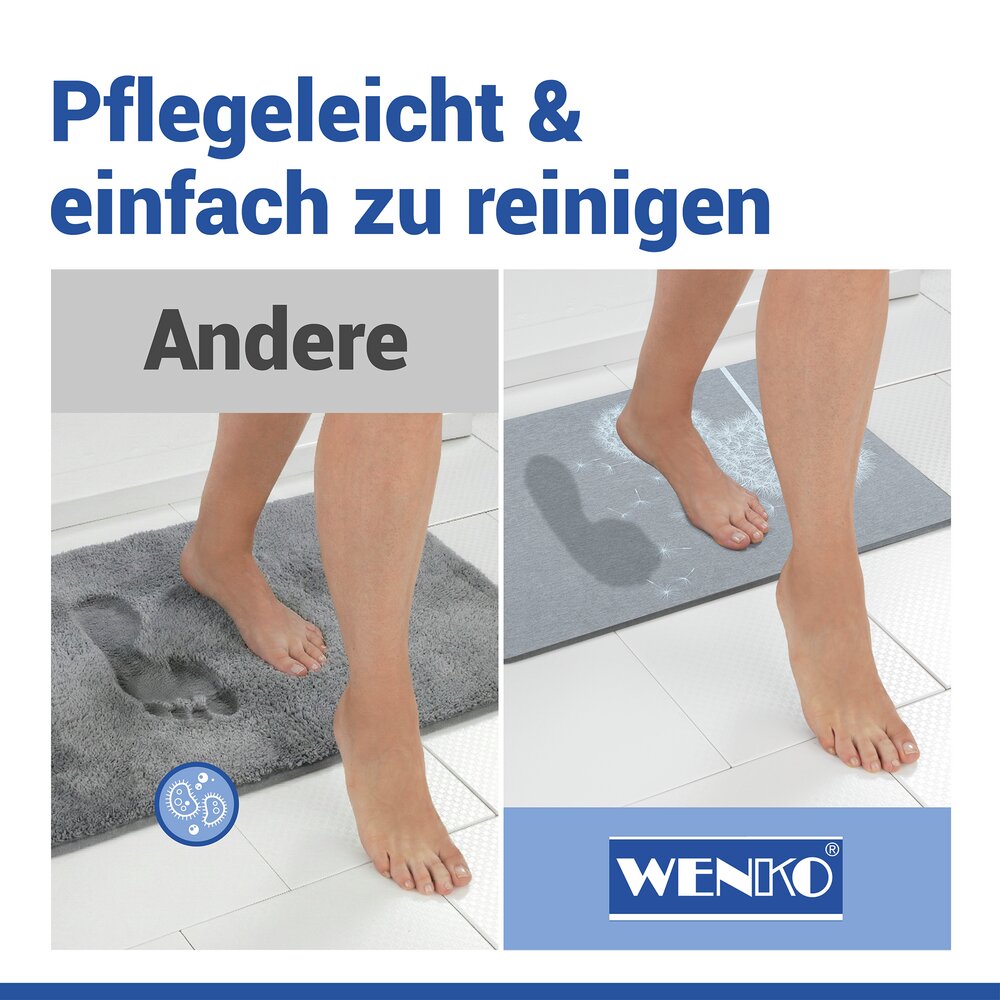 ASTERA Badematte schnelltrocknend 60x39cm