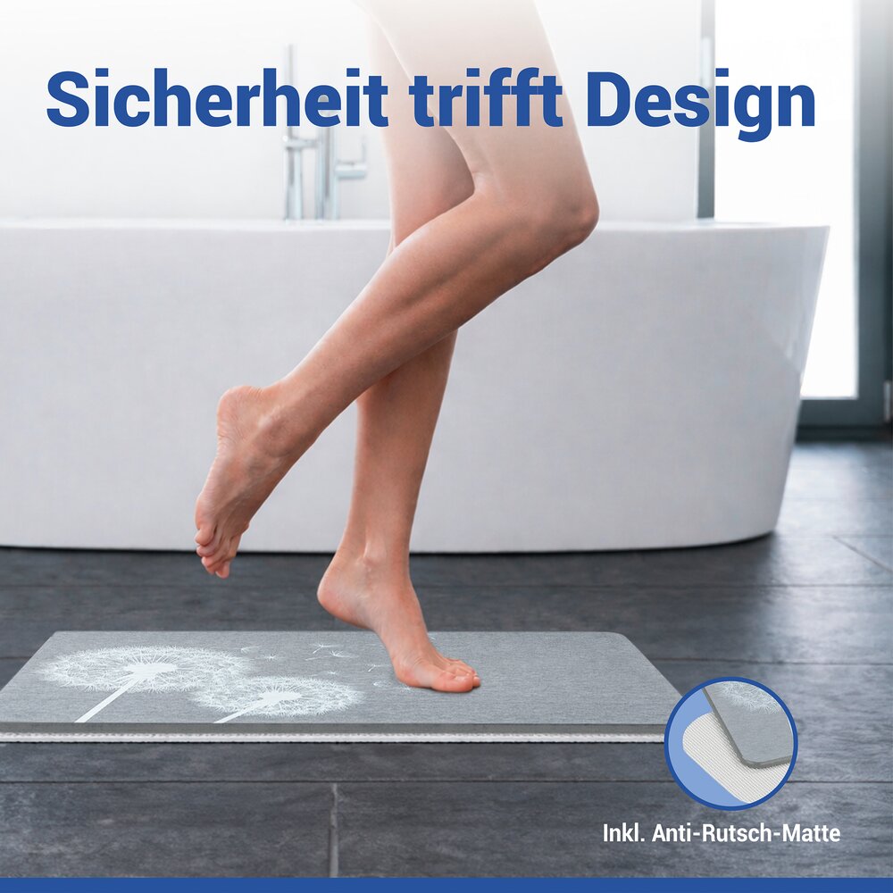ASTERA Badematte schnelltrocknend 60x39cm