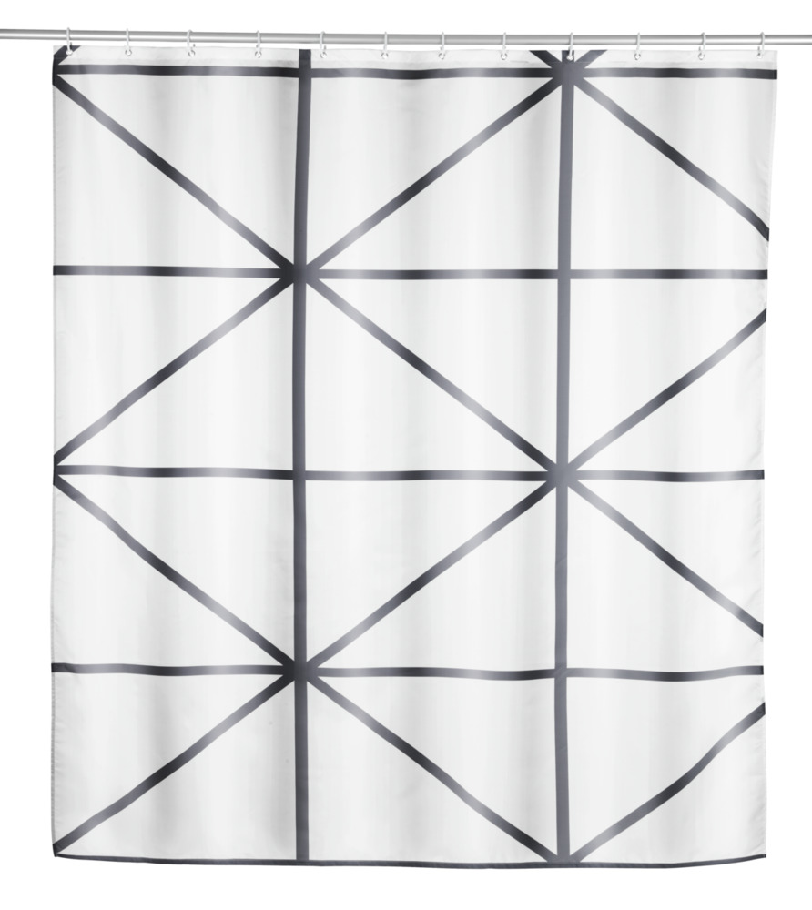 SHEGE Duschvorhang; 180x200 cm, waschbar