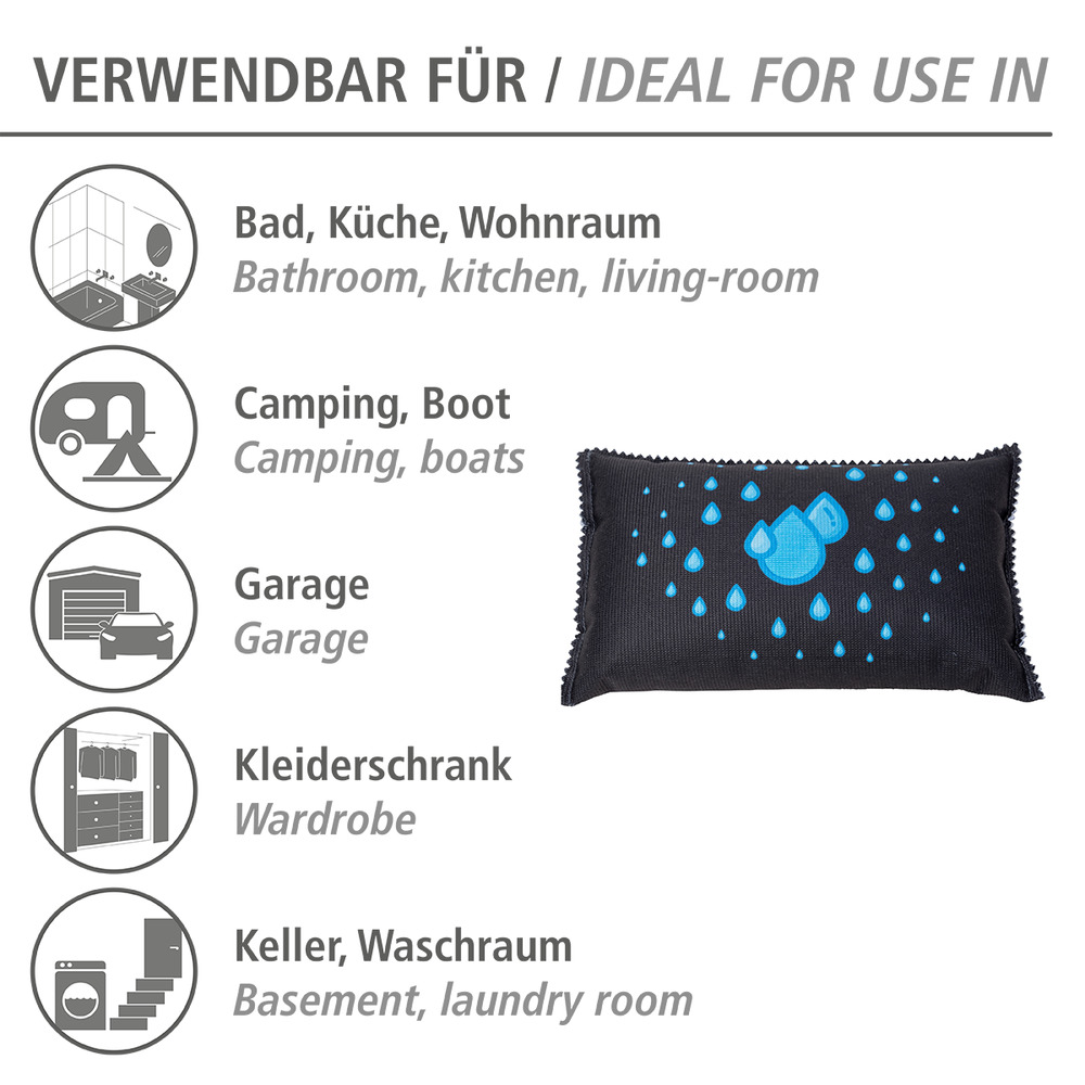 AUTO Entfeuchter mit Indikator 1000g, 3er Set
