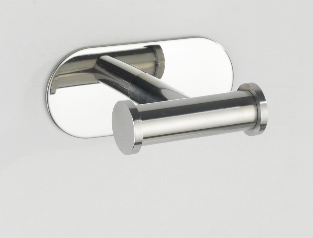 Duo OREA Shine Turbo-Loc® Wandhaken, Edelstahl Duo OREA Shine Turbo-Loc® Wandhaken, Edelstahl