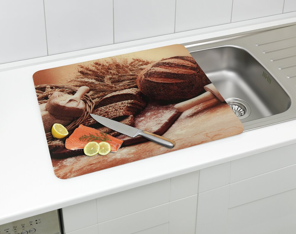 BROT Multiplatte 56x50 cm aus Glas