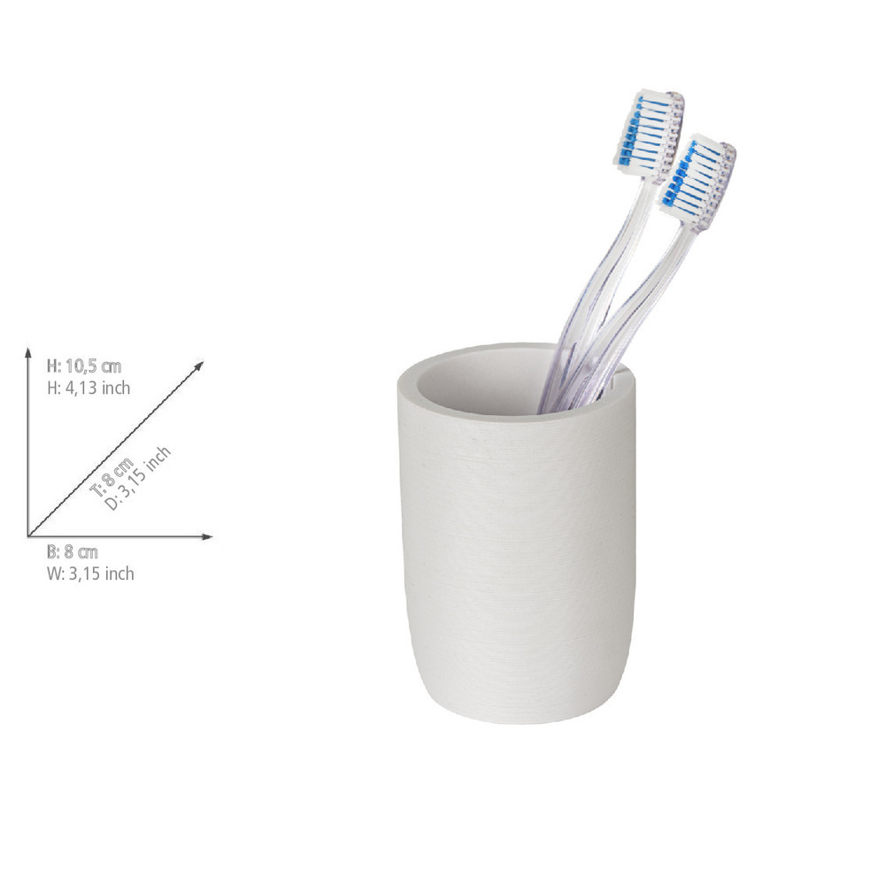 ALTAVALLE weiss Badzubehör-Set mit Bambus, 2-teilig ALTAVALLE weiss Badzubehör-Set mit Bambus, 2-teilig