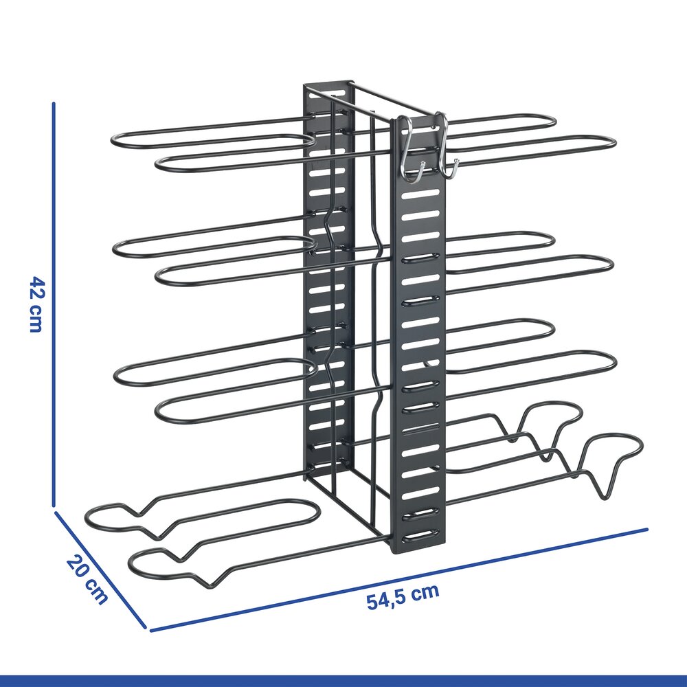 Töpfe-und Pfannenständer 3 in 1