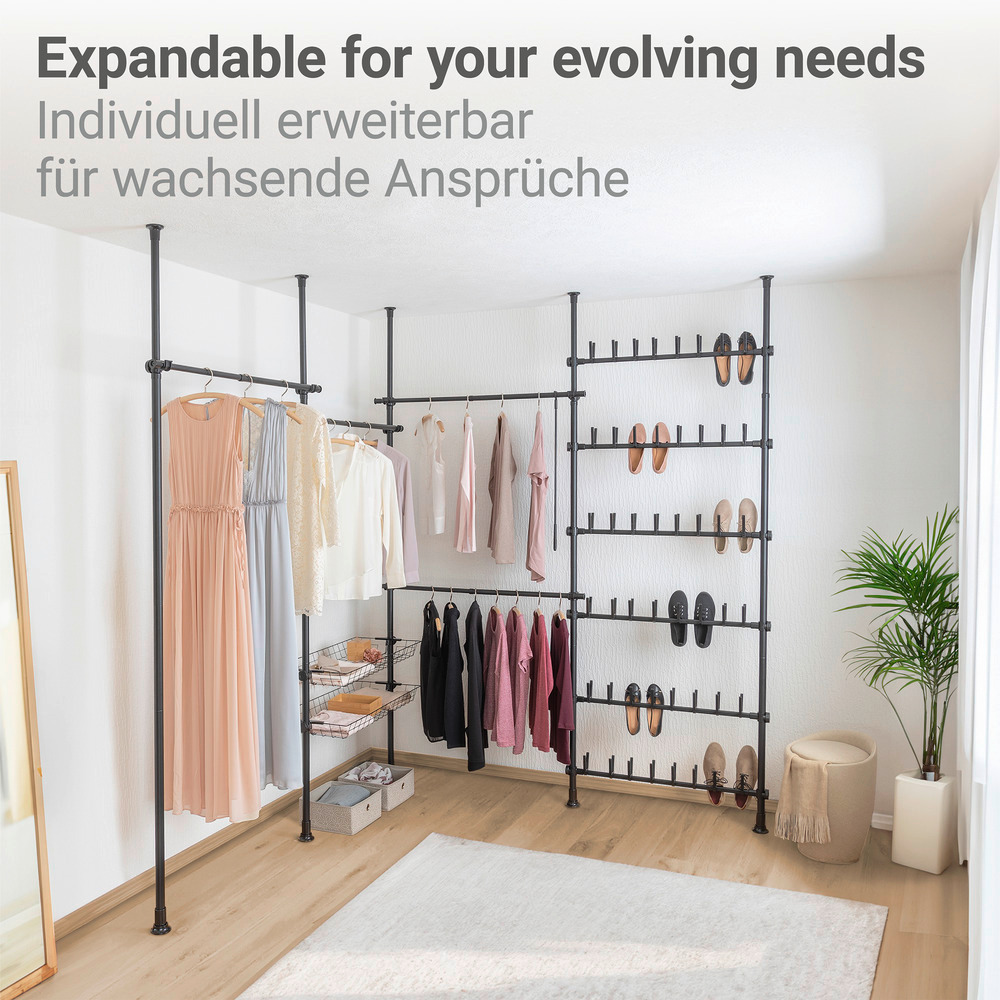 HERKULES Teleskop-System Kombination BASIC schwarz