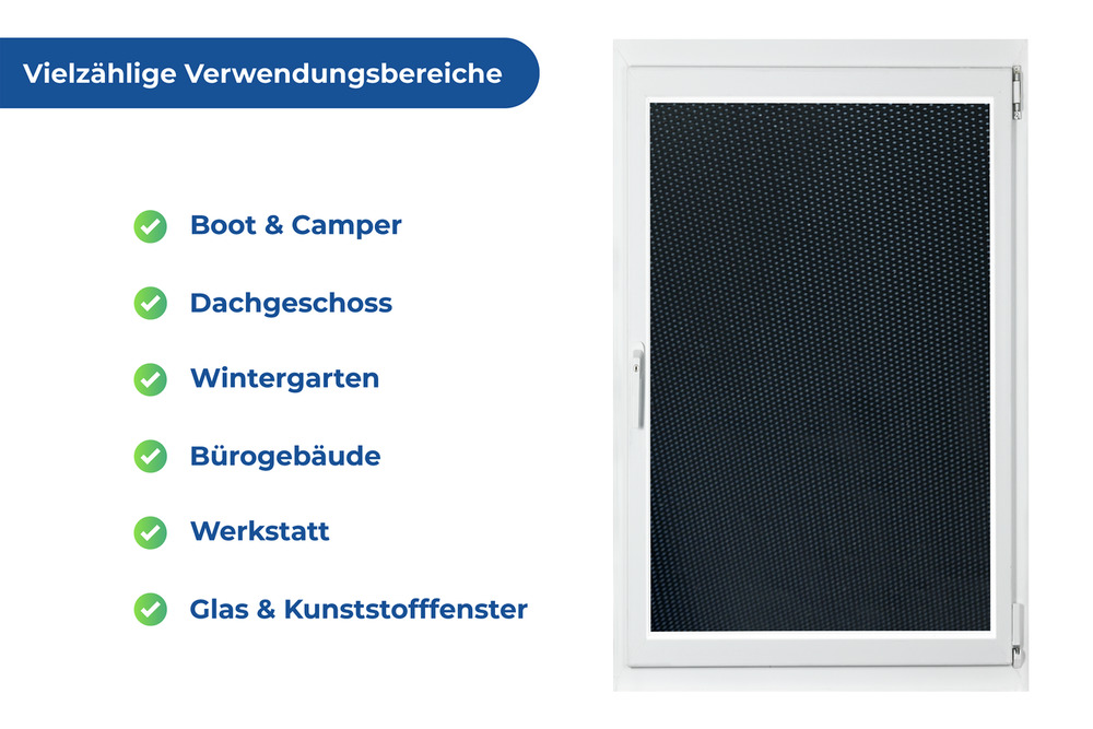 Sonnenschutzfolie für Fenster, 56x200 cm