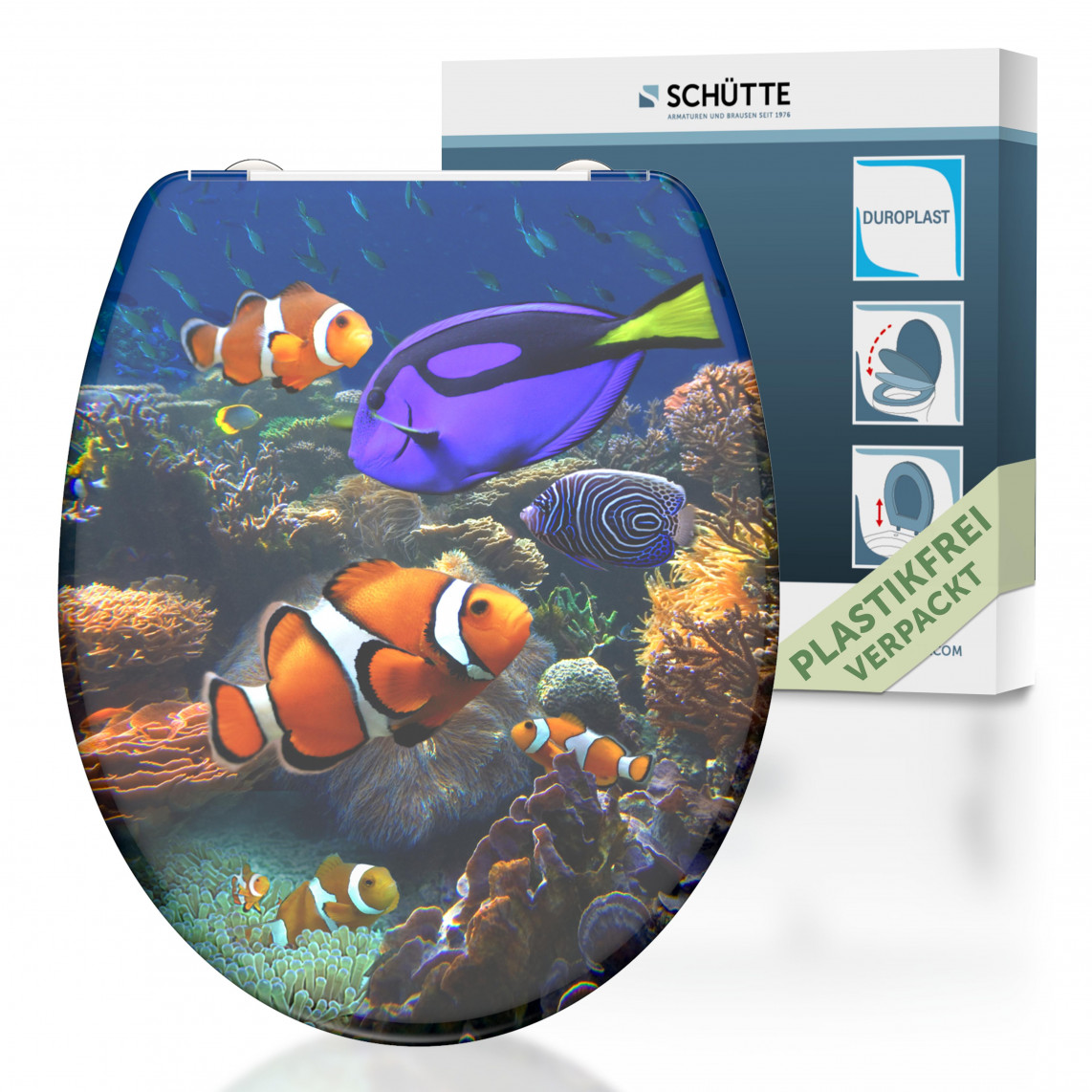 SEA LIFE WC-Sitz zur Montage von oben