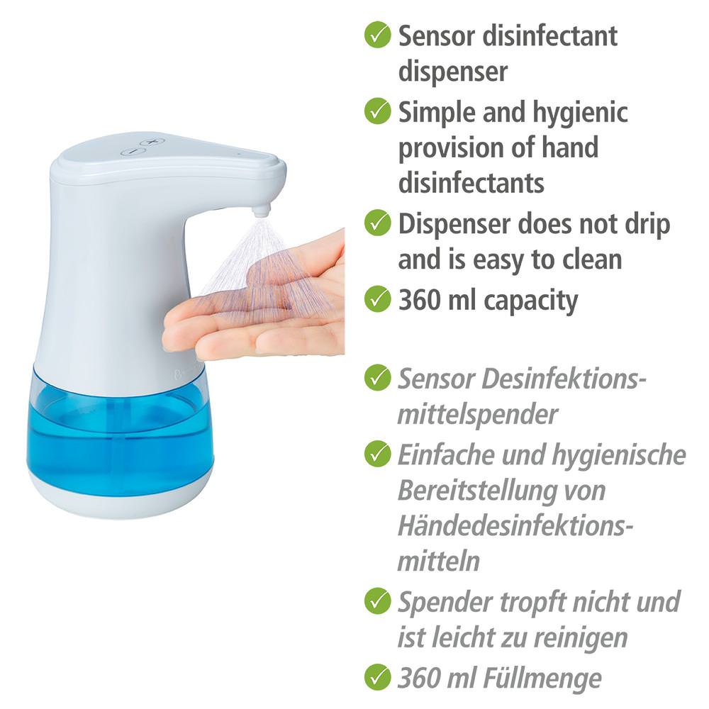 54712100-diala-desinfektionsmittelspender3 DIALA 360 ml Infrarot Desinfektionsmittelspender