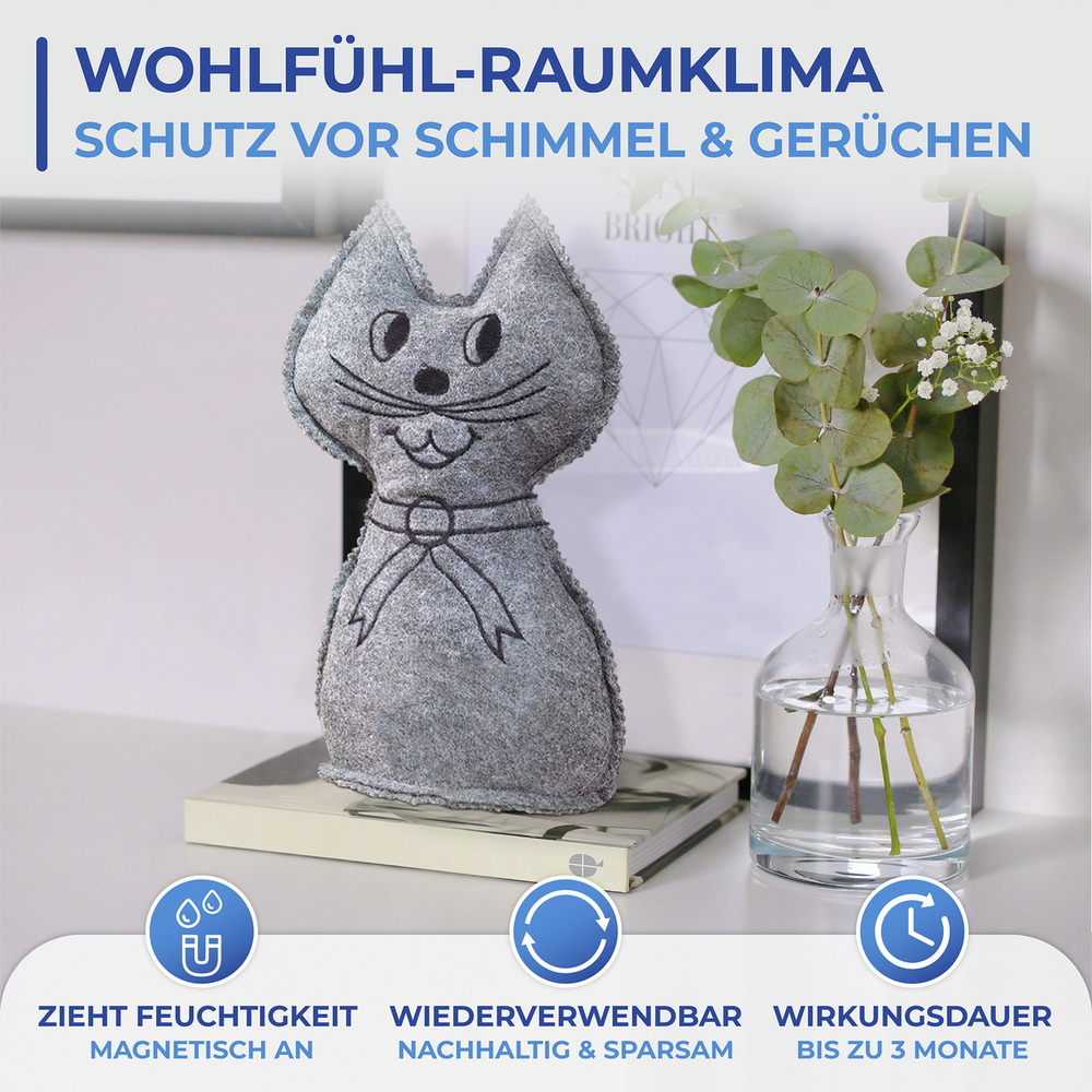  KATZE Raumentfeuchter 1000g, 2er Set