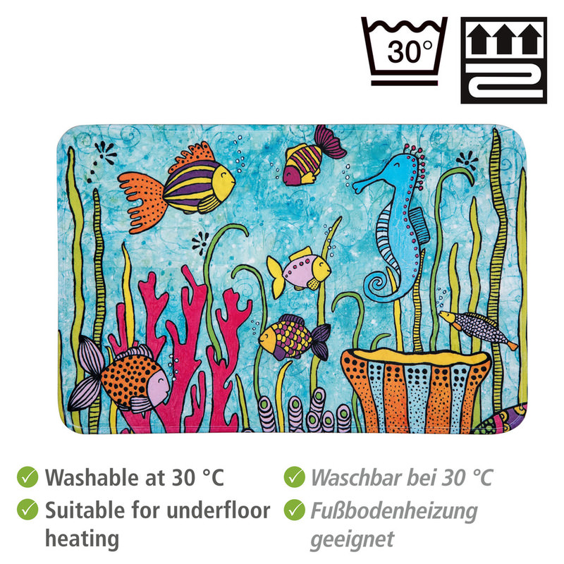 Rollin'Art OCEAN LIFE Badematte, 45x75 cm