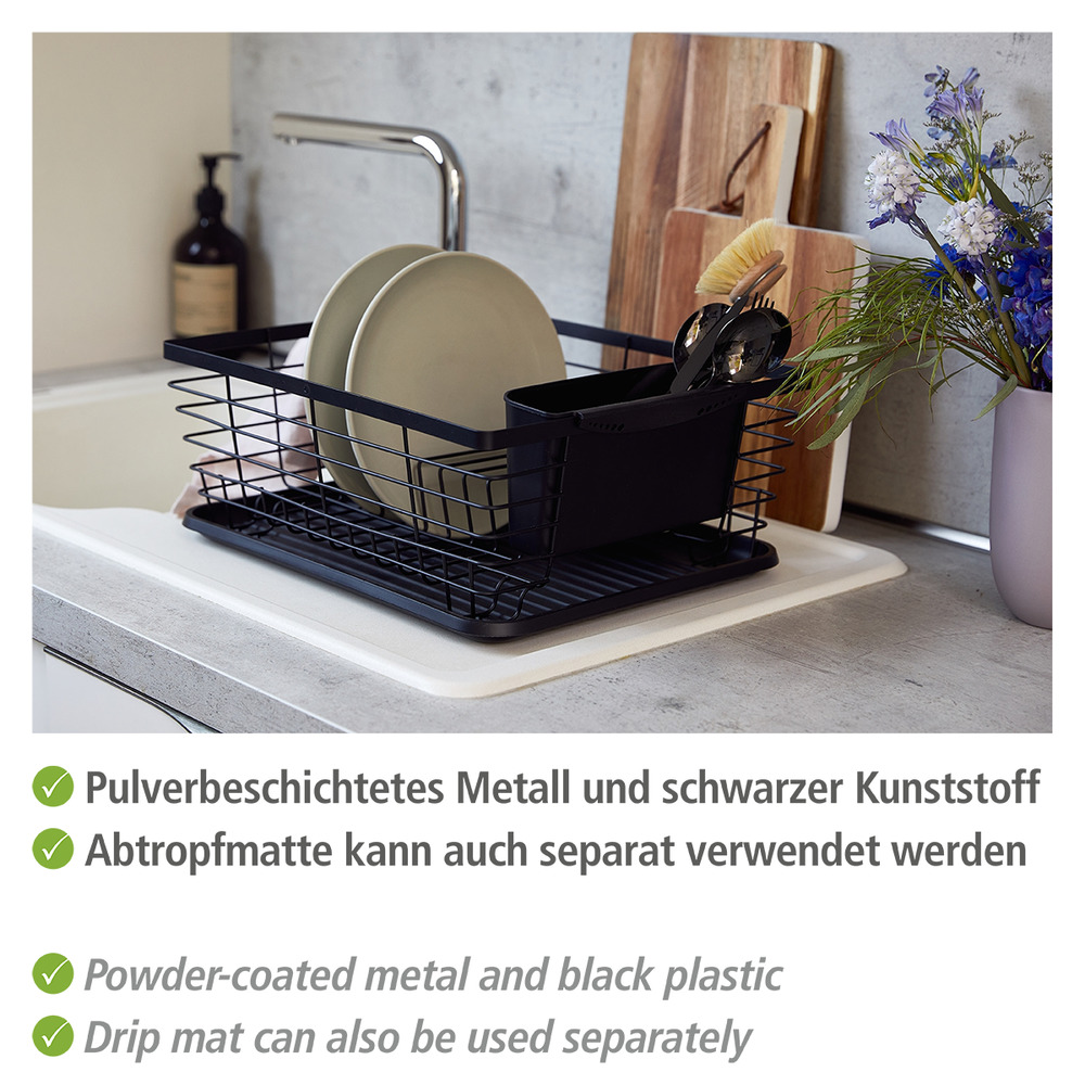DRIP schwarz Geschirrabtropfer
