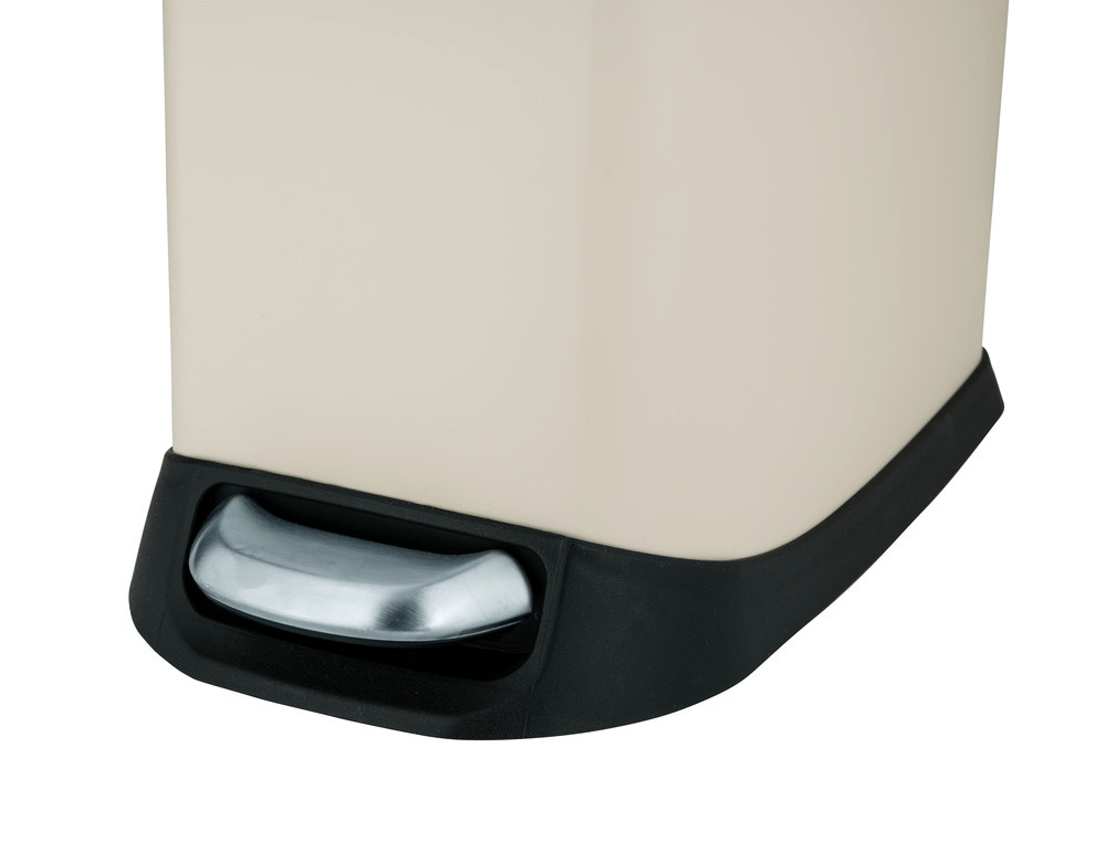 DESIGN creme Treteimer, 12 l, Easy Close