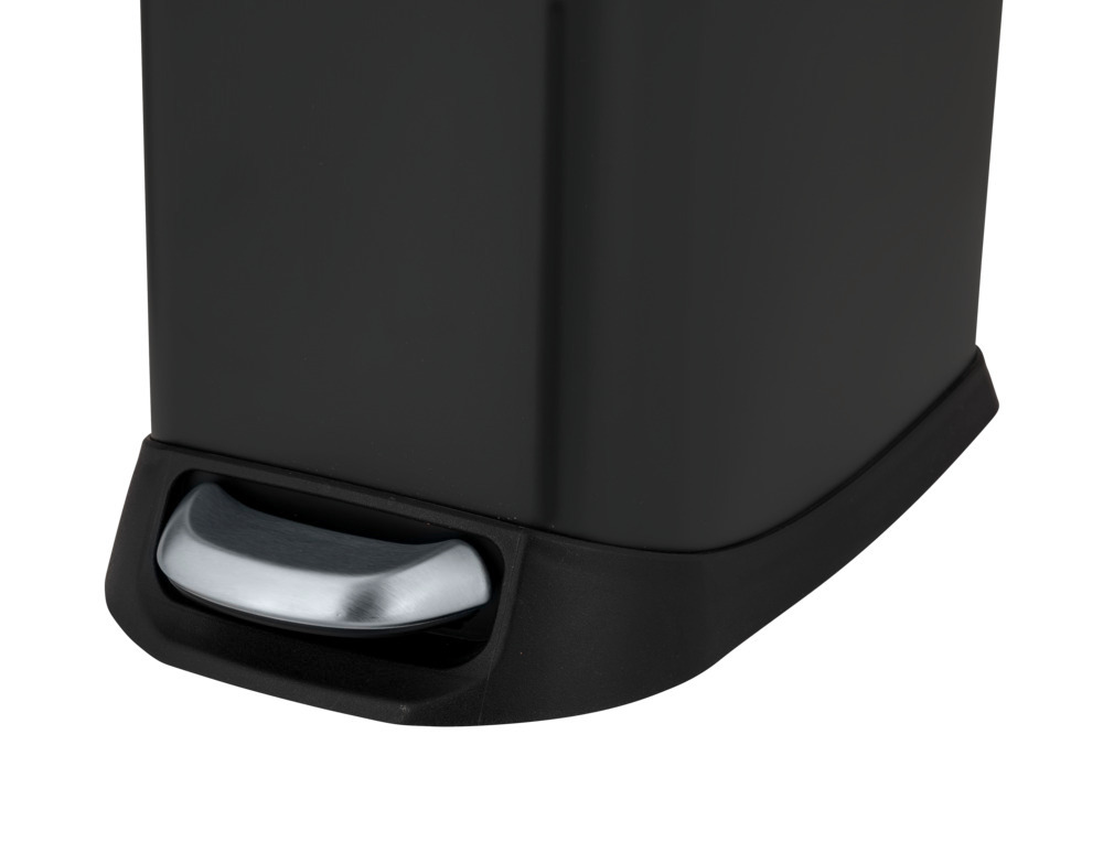 DESIGN schwarz Treteimer, 12 l, Easy Close