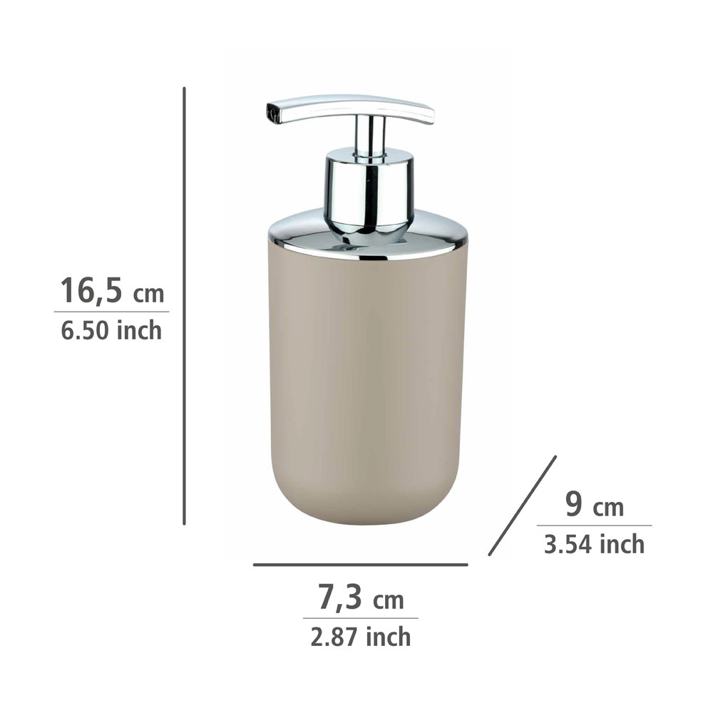 71167800_badzuebhoer-set-braisl-taupe4 BRASIL taupe Badzubehör-Set, 4-teilig