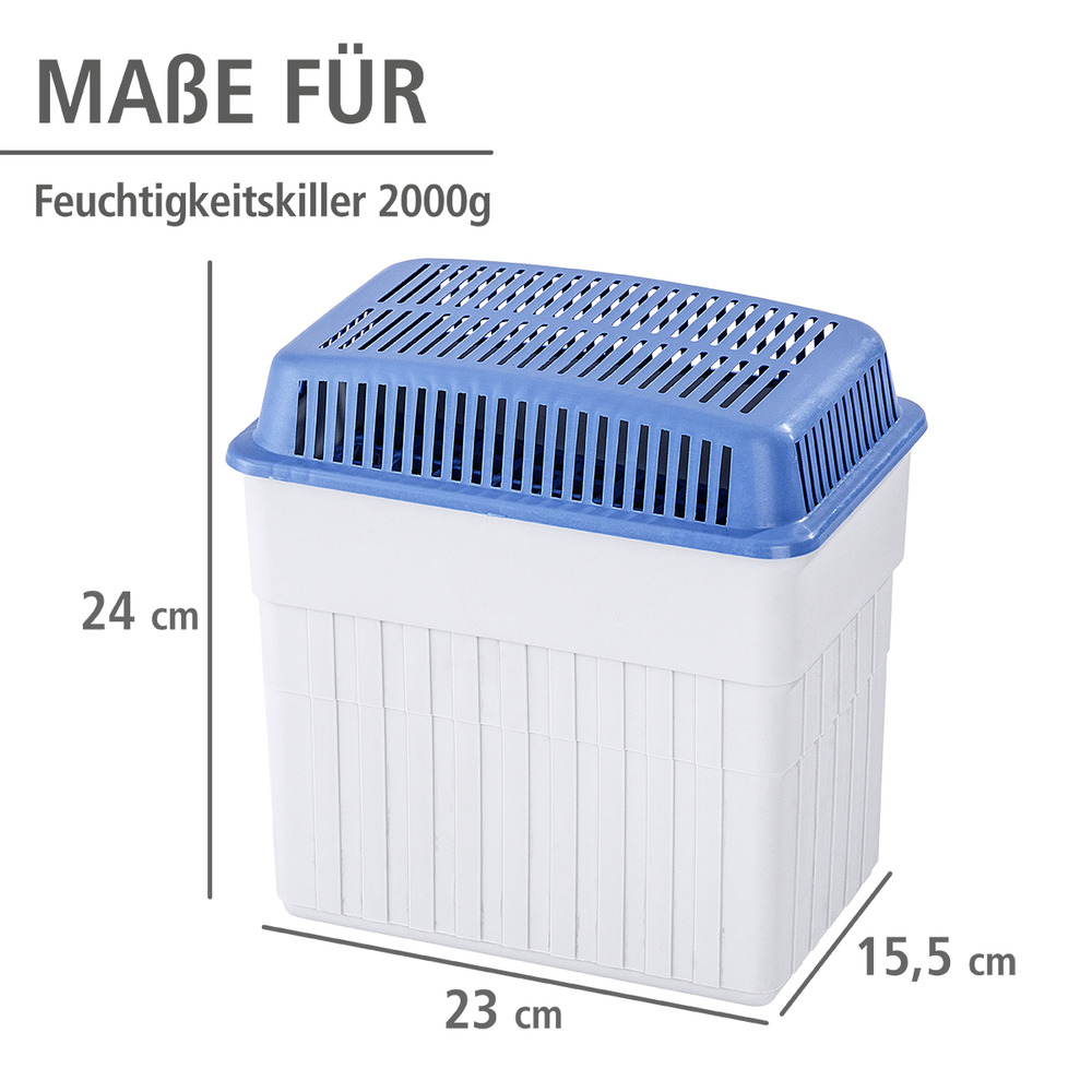 Feuchtigkeitskiller blau 2 kg im günstigen Doppelpack