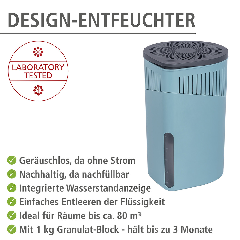 DROP türkis Raumentfeuchter-Set für Räume bis ca. 80 m³ DROP türkis Raumentfeuchter-Set für Räume bis ca. 80 m³
