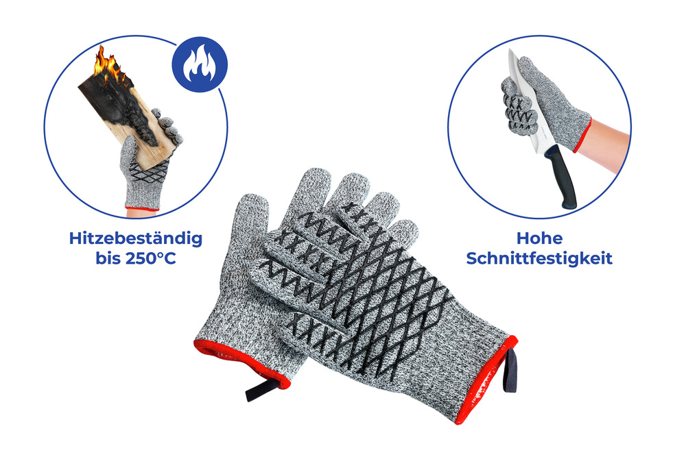 Hitze- & Schneidschutz Handschuh für DAMEN