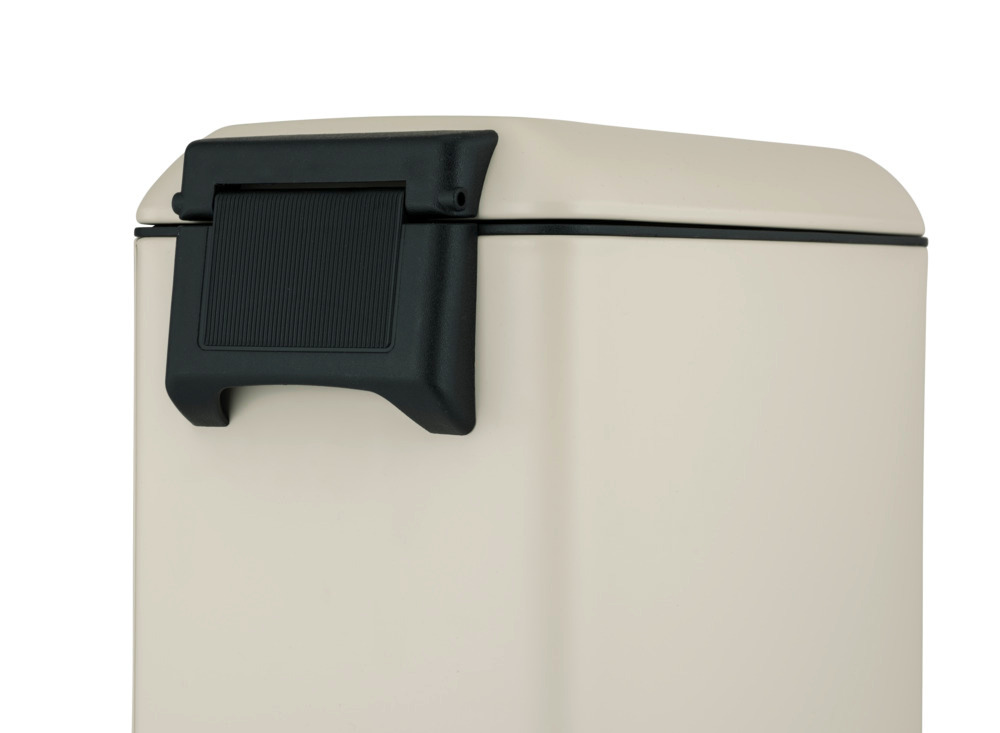 DESIGN creme Treteimer, 12 l, Easy Close