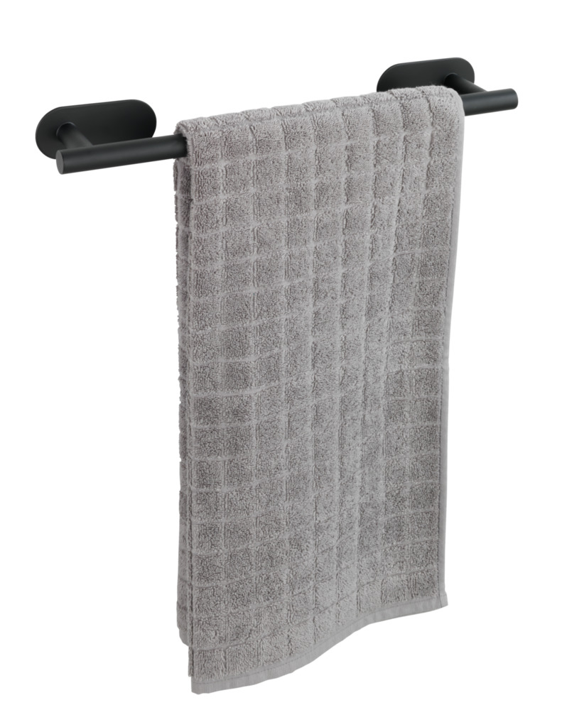 OREA Black matt Turbo-Loc® 40 cm Handtuchstange