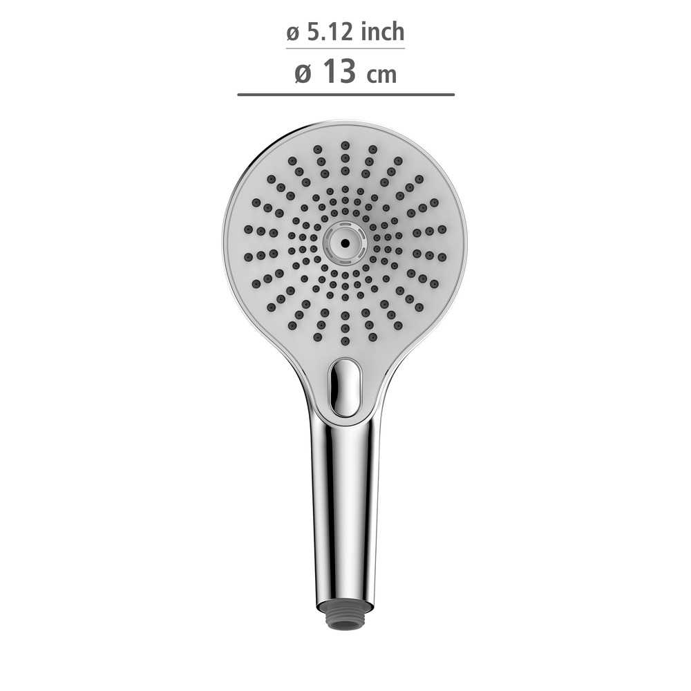 ULTIMATE Shower chrom Brause 3 Strahlarten Ø13 cm