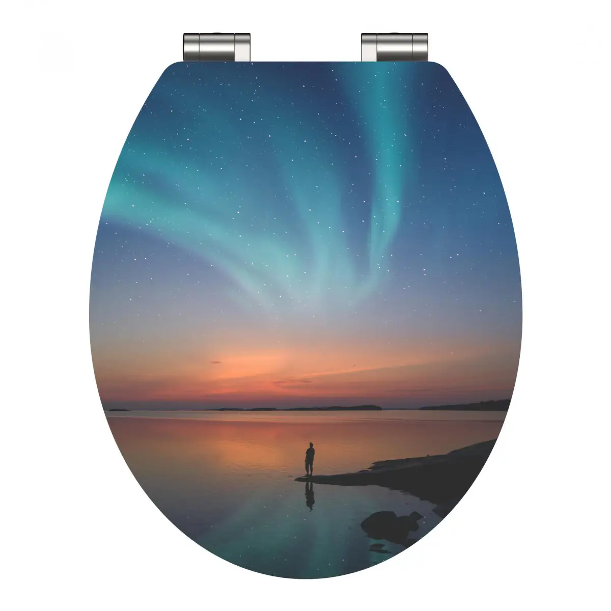 POLAR LIGHTS High Gloss WC-Sitz, Absenkautomatik POLAR LIGHTS High Gloss WC-Sitz, Absenkautomatik